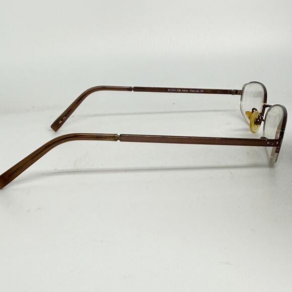 Vera‎ Wang Luxe Duchess Titanium Eyeglasses Handmade Half Rim 51-17-130 20944 - Picture 4 of 7